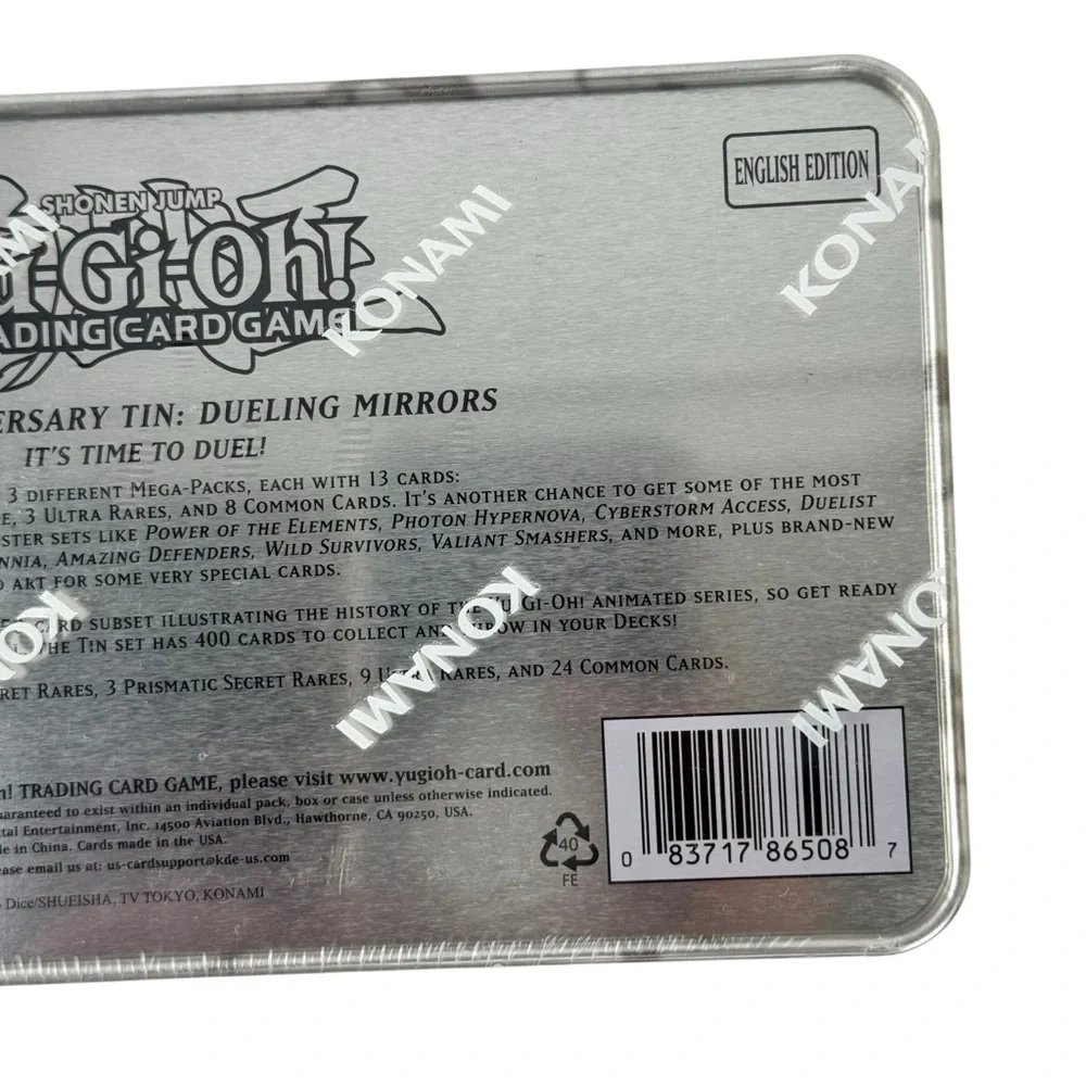 Yu-Gi-Oh! 25th Anniversary Tin Dueling Mirrors Factory Sealed